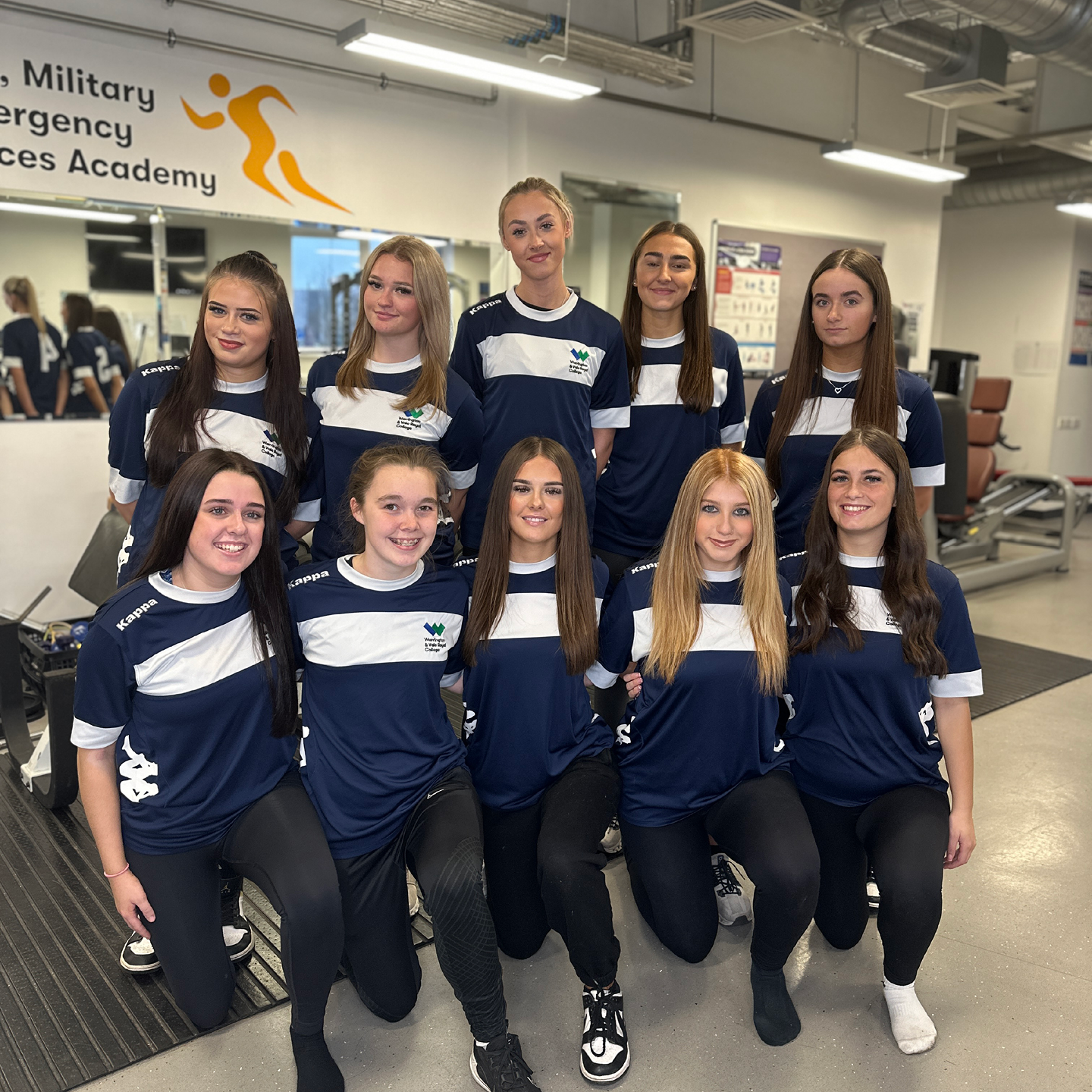 Girls football team