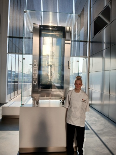 Mollie at the challenge