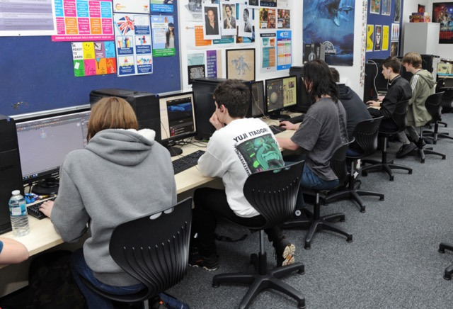 ACDS Games Design classroom