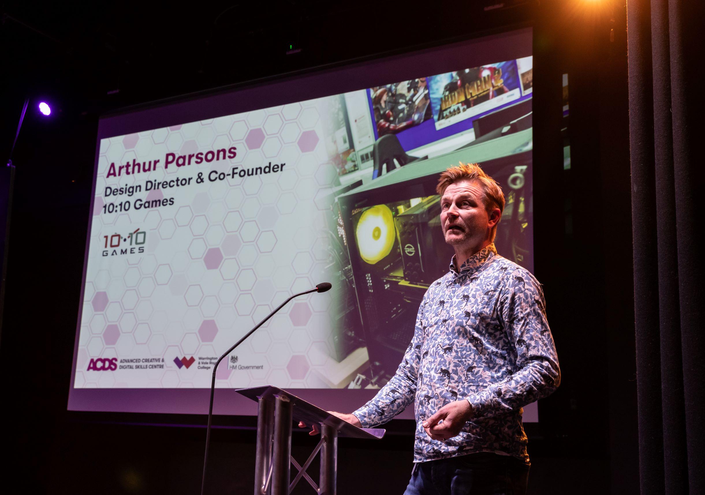 ACDS Launch Arthur Parsons