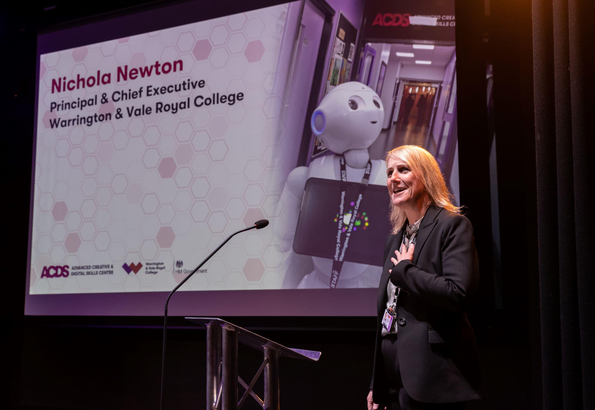 ACDS Launch Nichola Newton