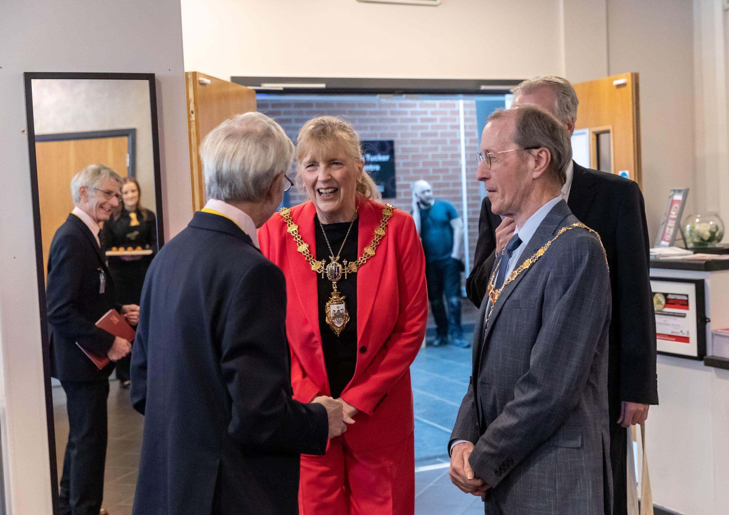 ACDS Launch The Mayor and Mervyn Ward