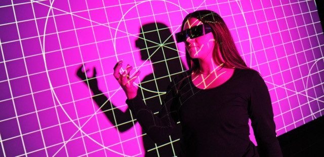 ACDS Student using Motion Capture