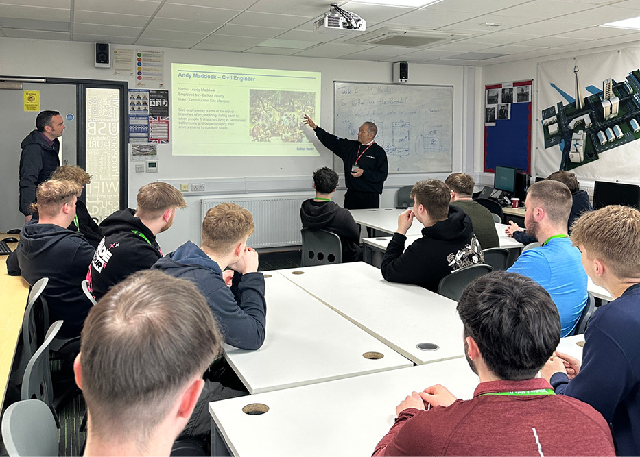 Andrew Maddock Balfour Beatty Careers Week March 25