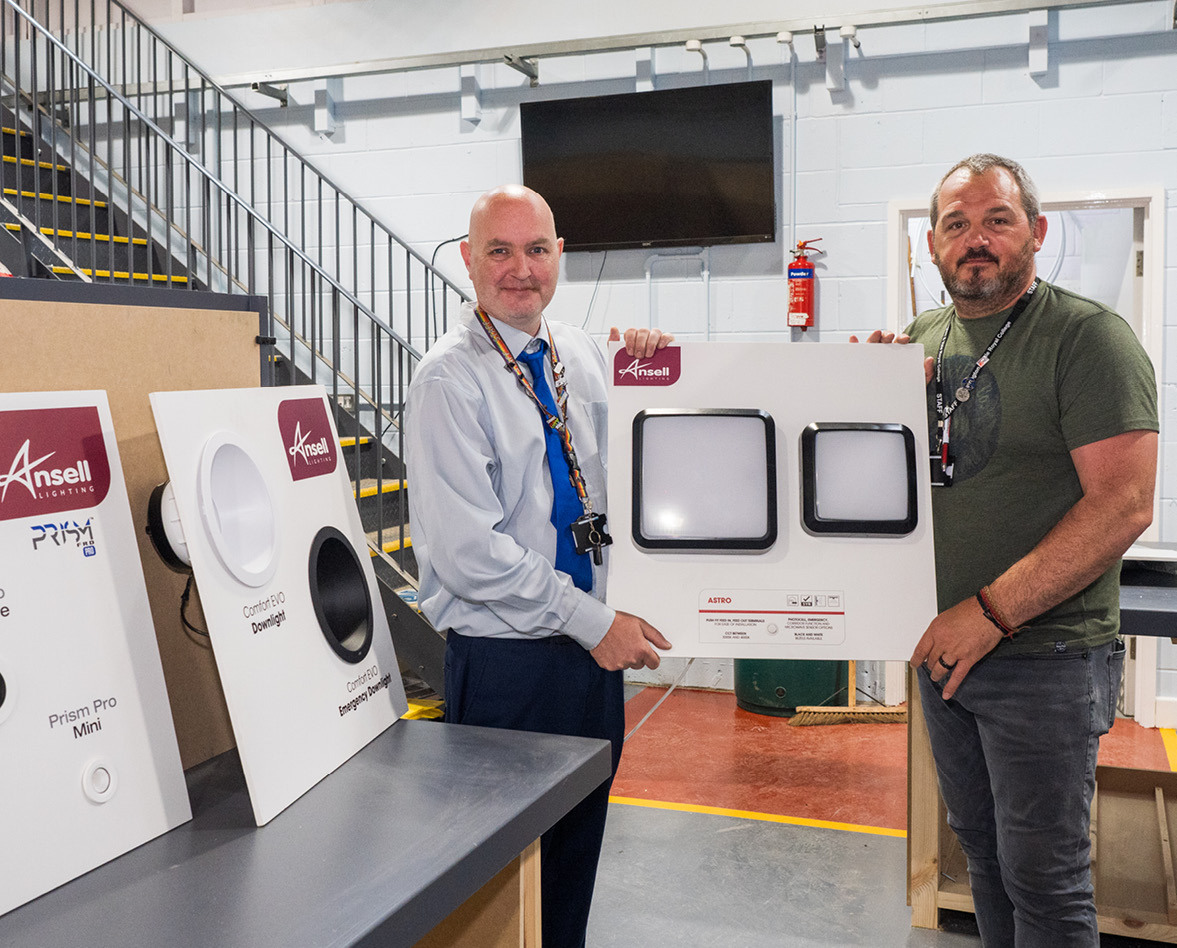 Ansell Lighting Nick and Karl