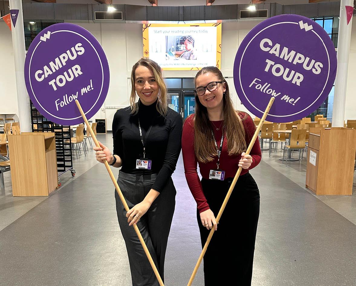 Campus Tour Ella and Ellena