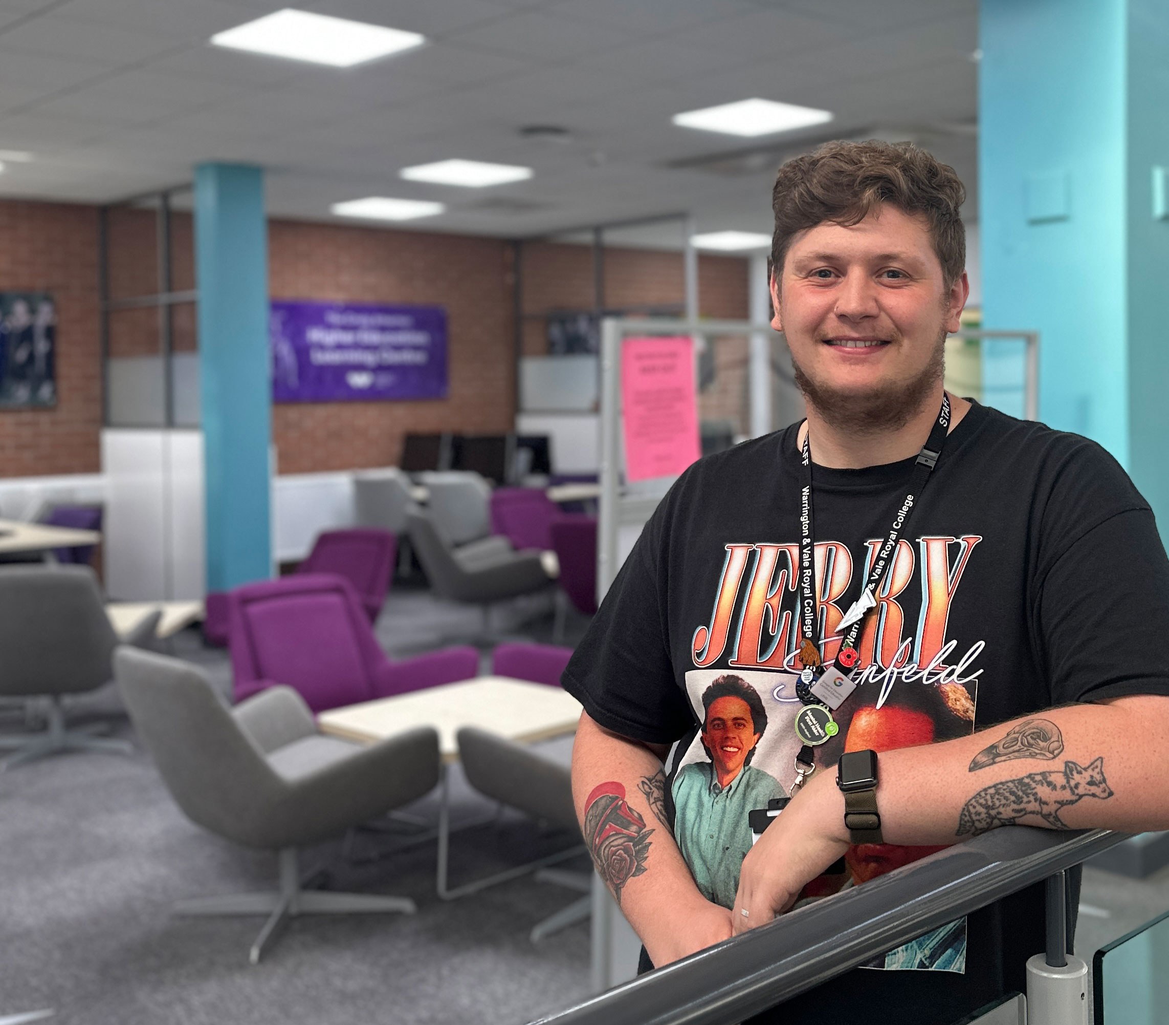 Camron Guttridge Education & Training student