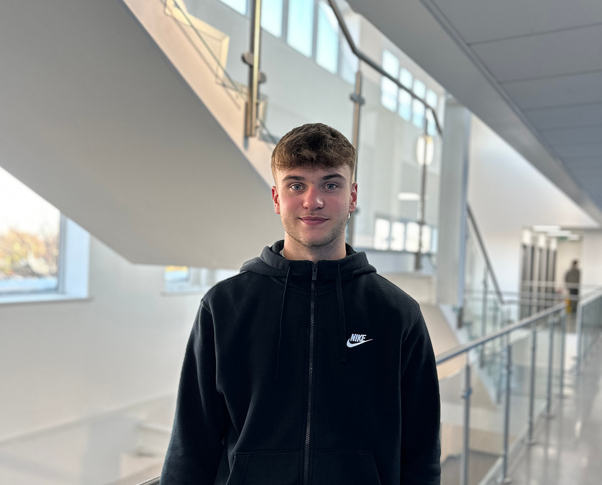 Cody Eaton HTQ student supported by employer