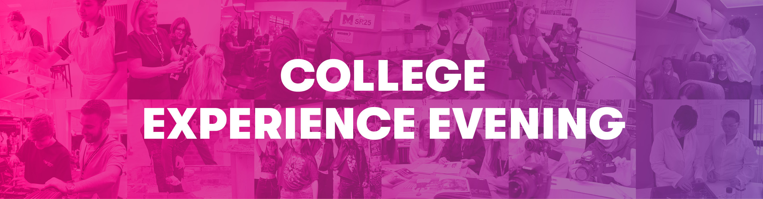 College Experience 2026 Website Header