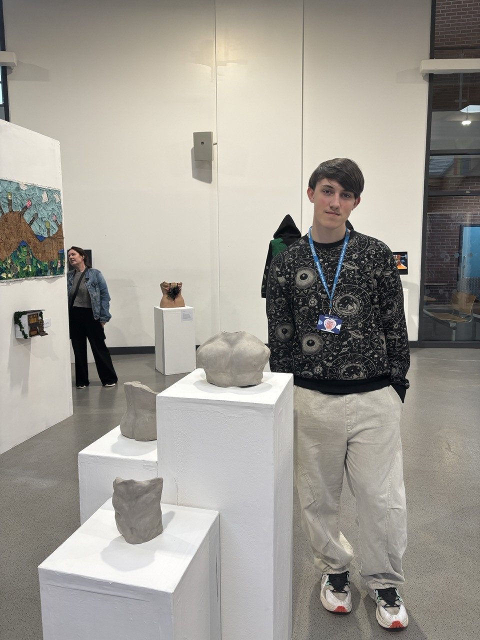 David 22 Fragmented22 End of Year Art Exhiition Large