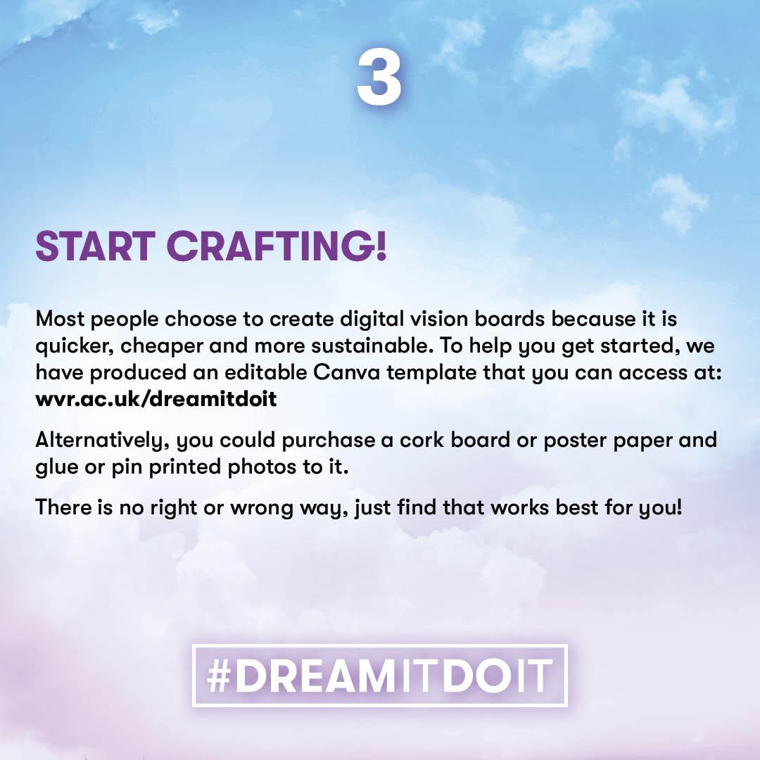 Dream It Do It Step 3 Get crafting