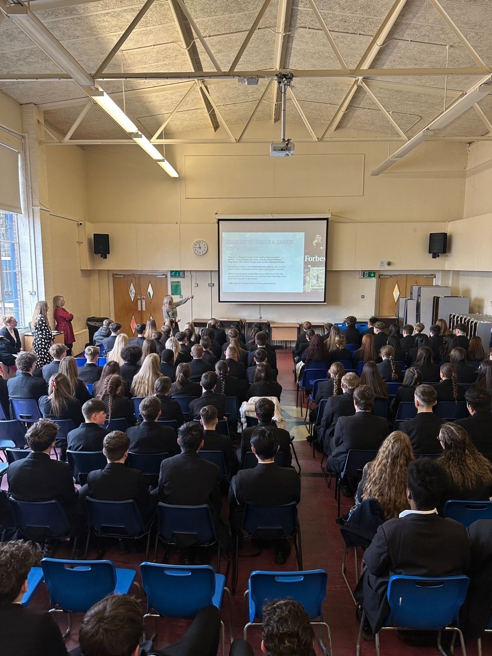 Dream it do it workshop at Cardinal Newman