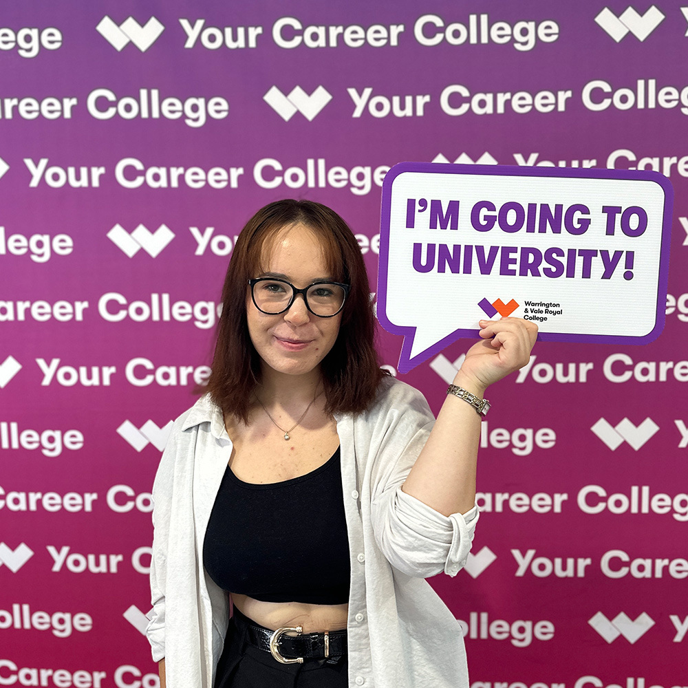 Emily Dowell is going to univeristy following her T Level