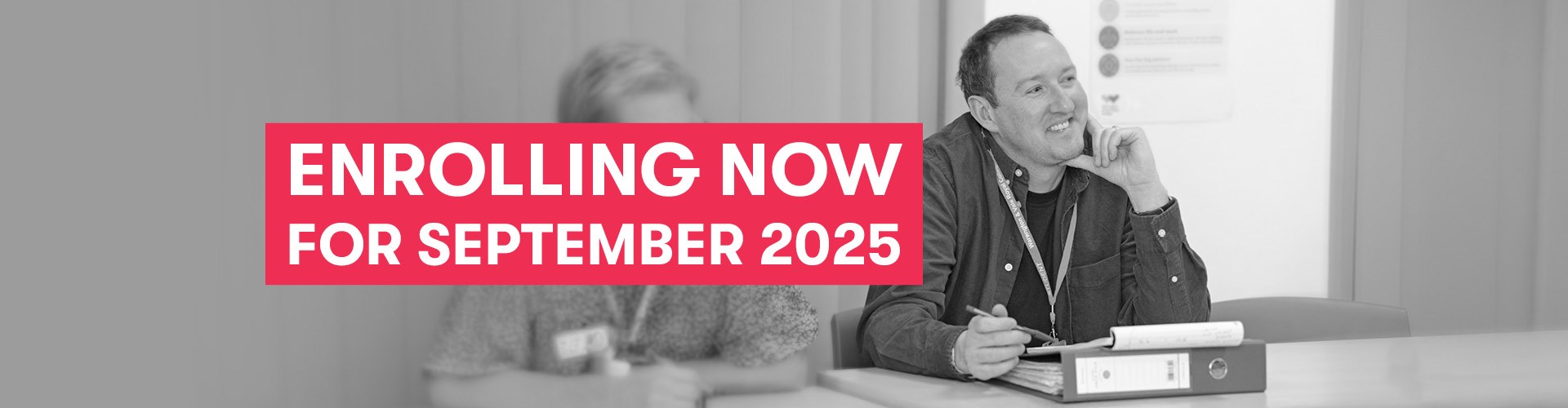 Enrolling now for September 2025 Part time