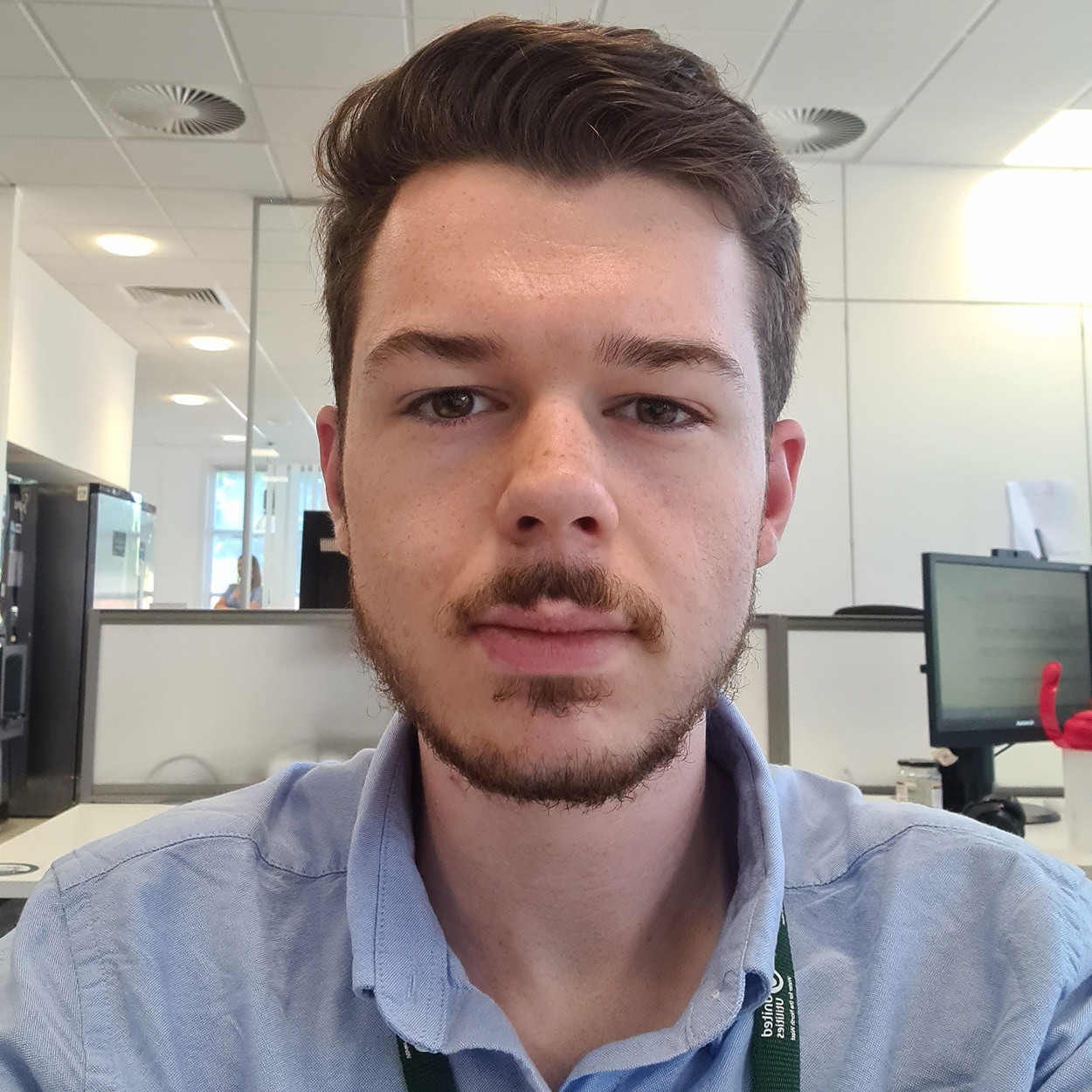 Former Computing IT student now Data Analyst Thomas Dixon