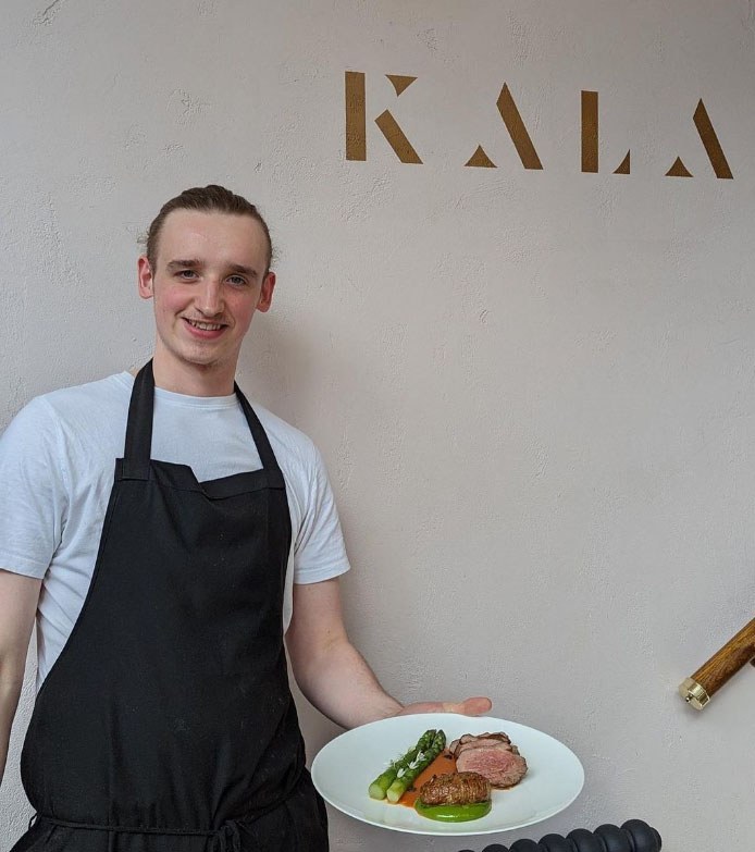 Former Hospitality & Catering student Dan Jones
