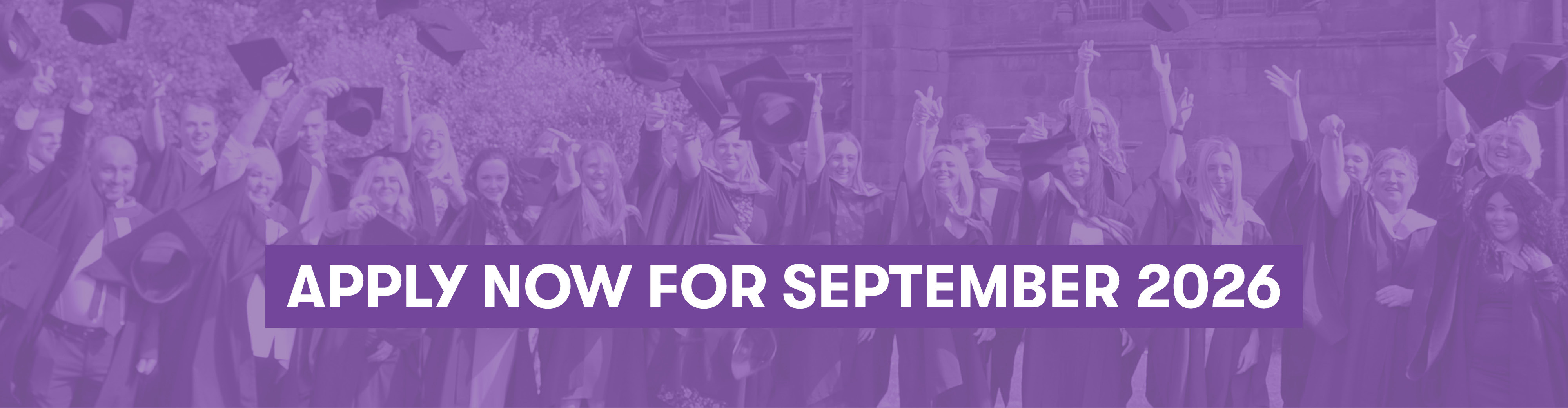 Higher Education Apply Now for September 2026