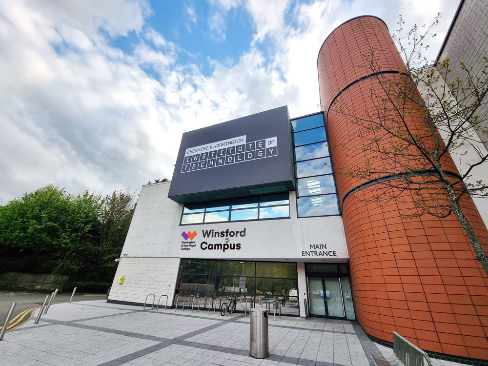 Io T Winsford Building Front