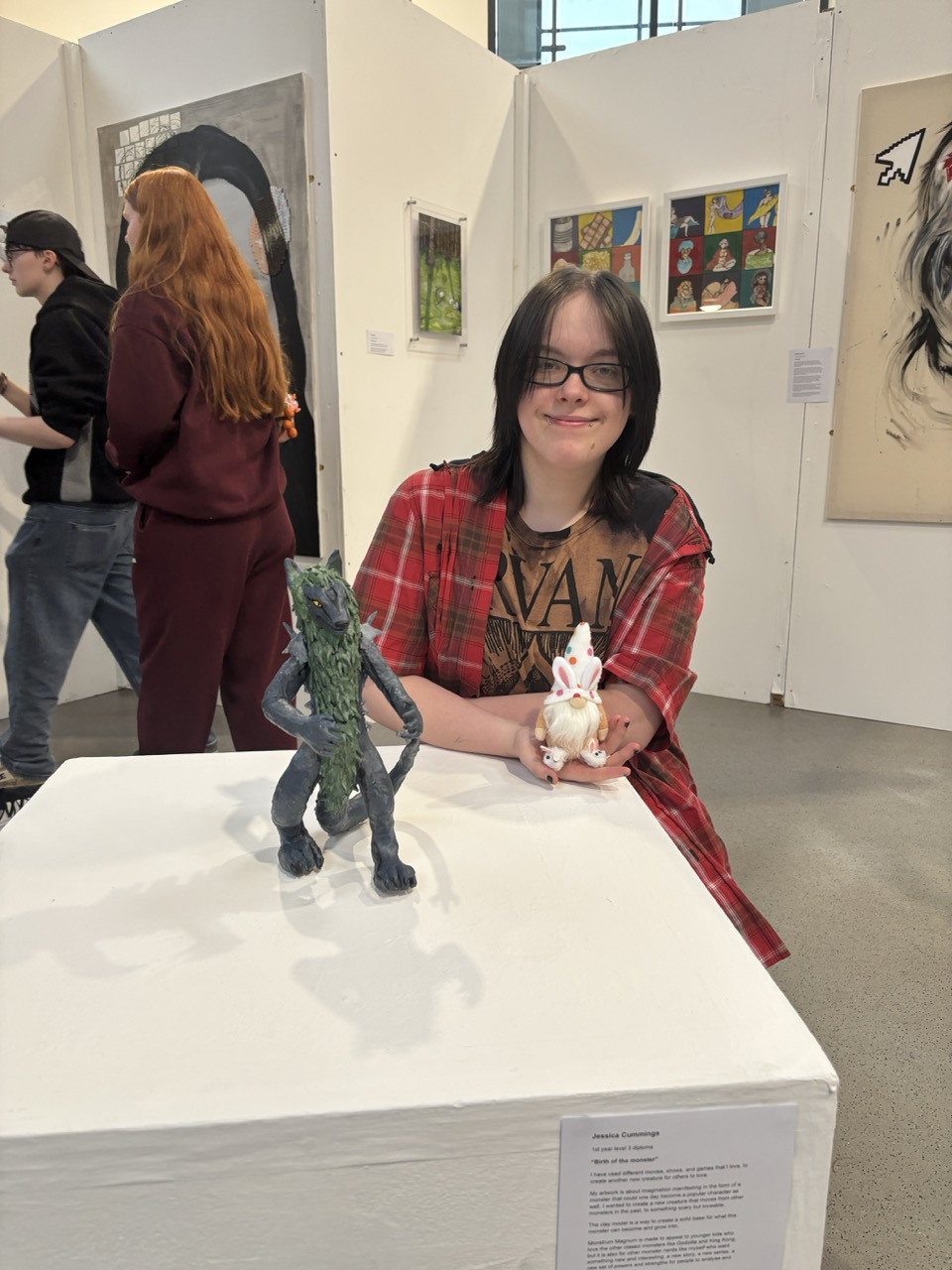 Jessica End of Year Art Exhiition Large