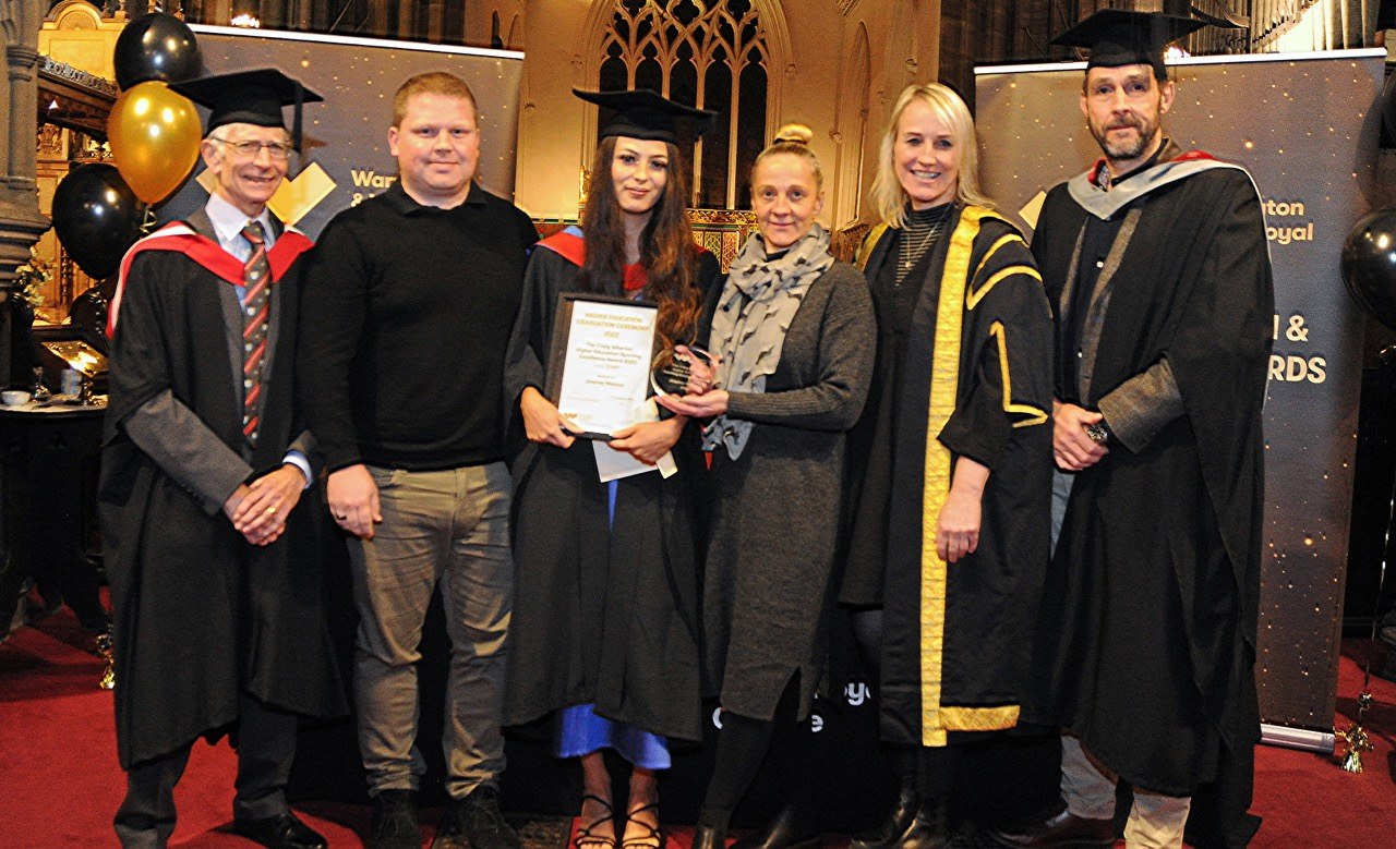 Joanne Watson The Craig Atherton Sporting Excellence Special Award Winner