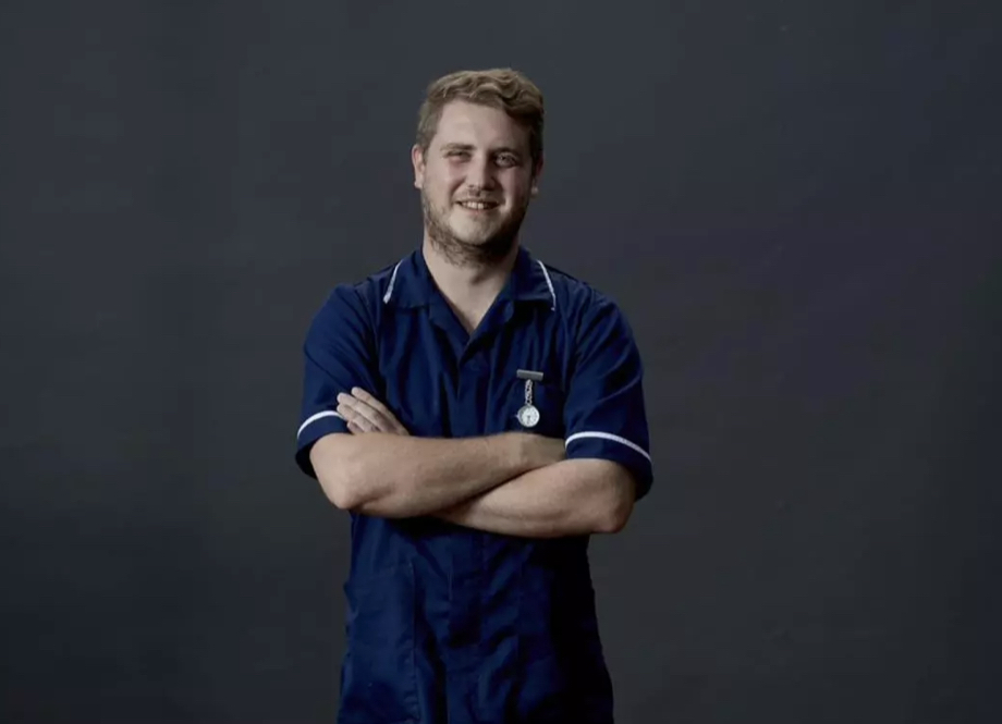 Jonathan Cliffe in uniform