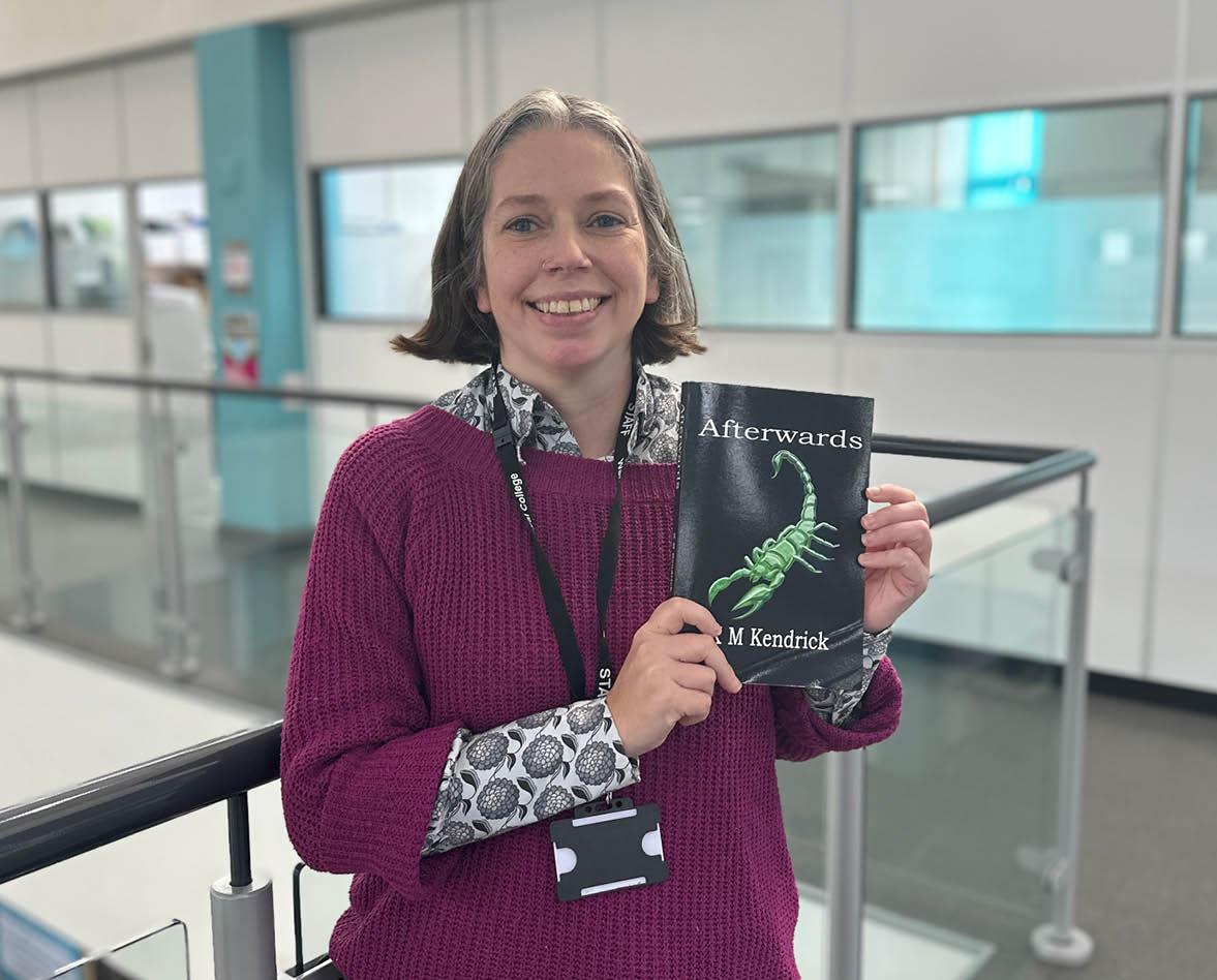 Tutor Releases Debut Novel | Warrington & Vale Royal College