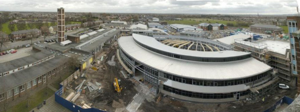 New build next to old build copy