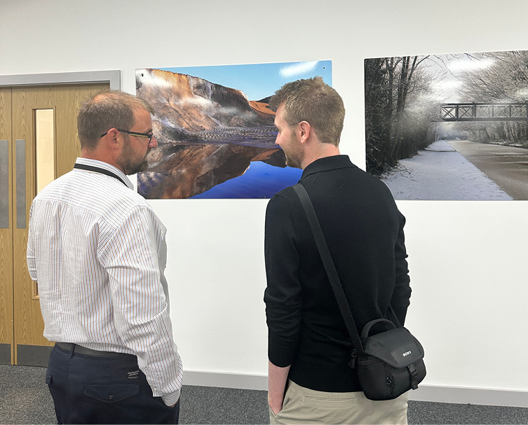 Photography students private view 4