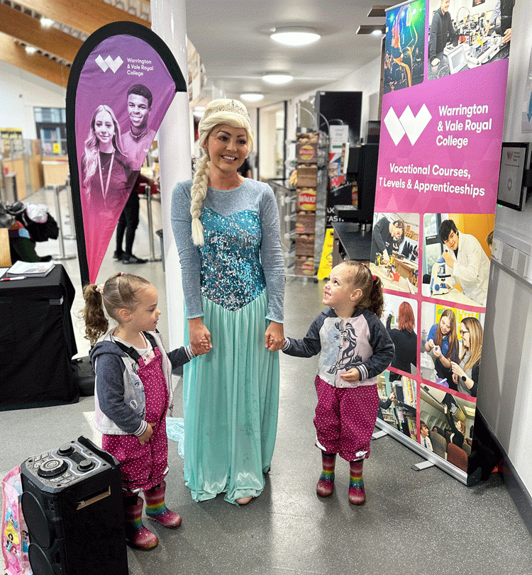 Princess Elsa and children