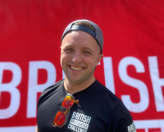 Public Services Alumni now firefighter James McCall