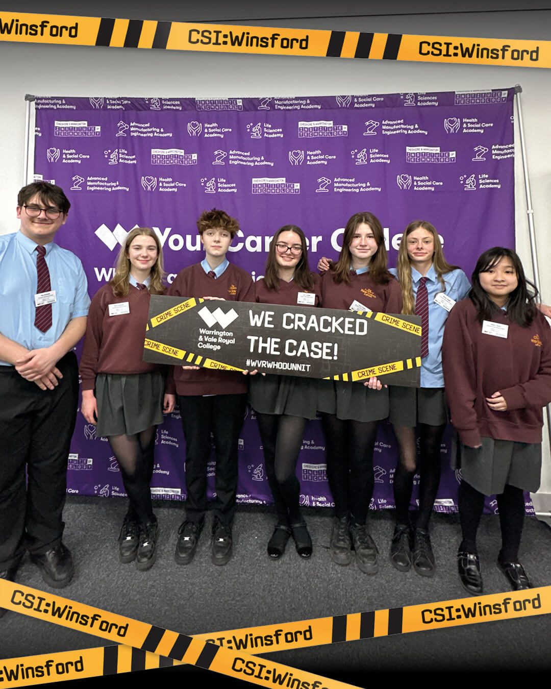 The County High School Leftwich group 2