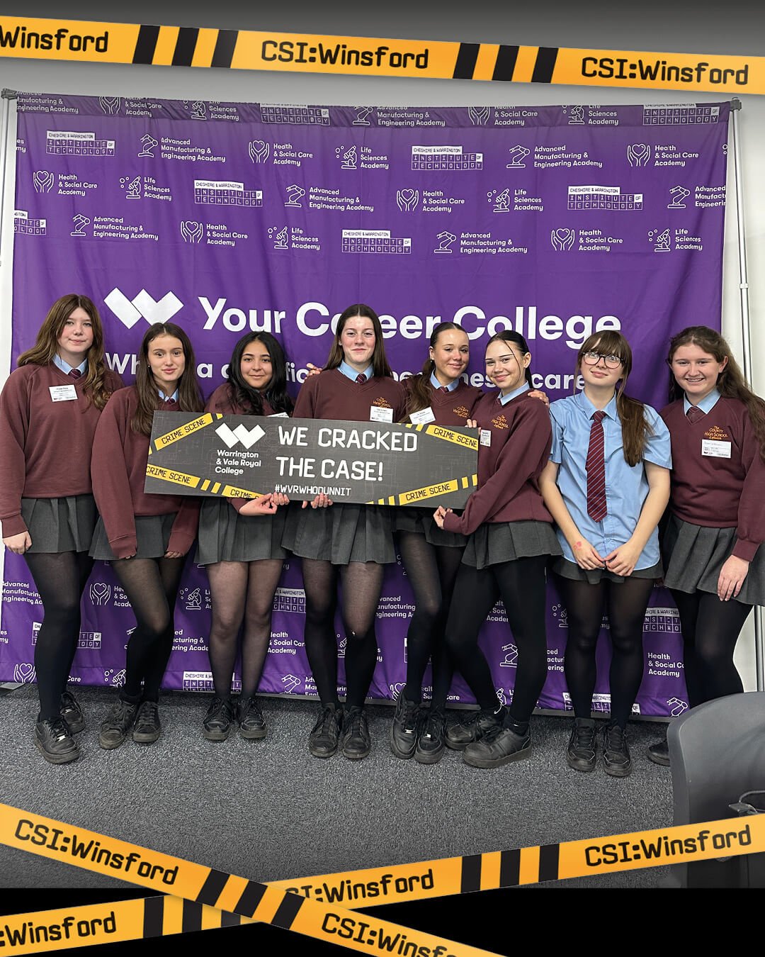 The County High School Leftwich group 3