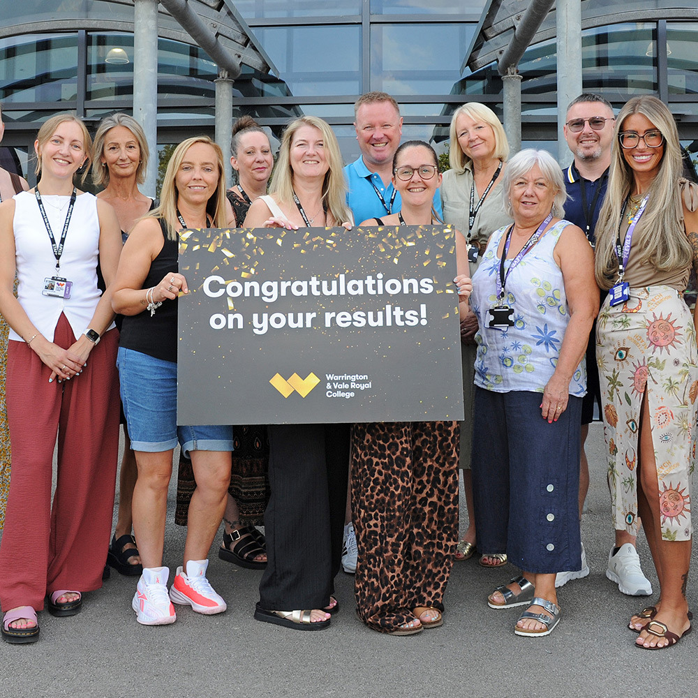 Tutors say congratulations on your results