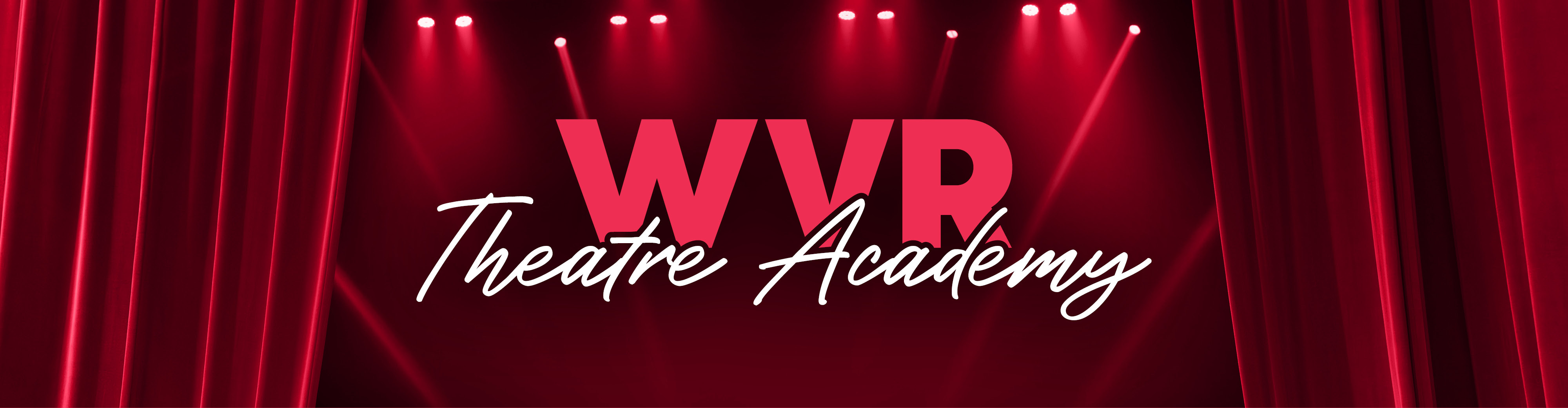 WVR Theatre Academy Website Header