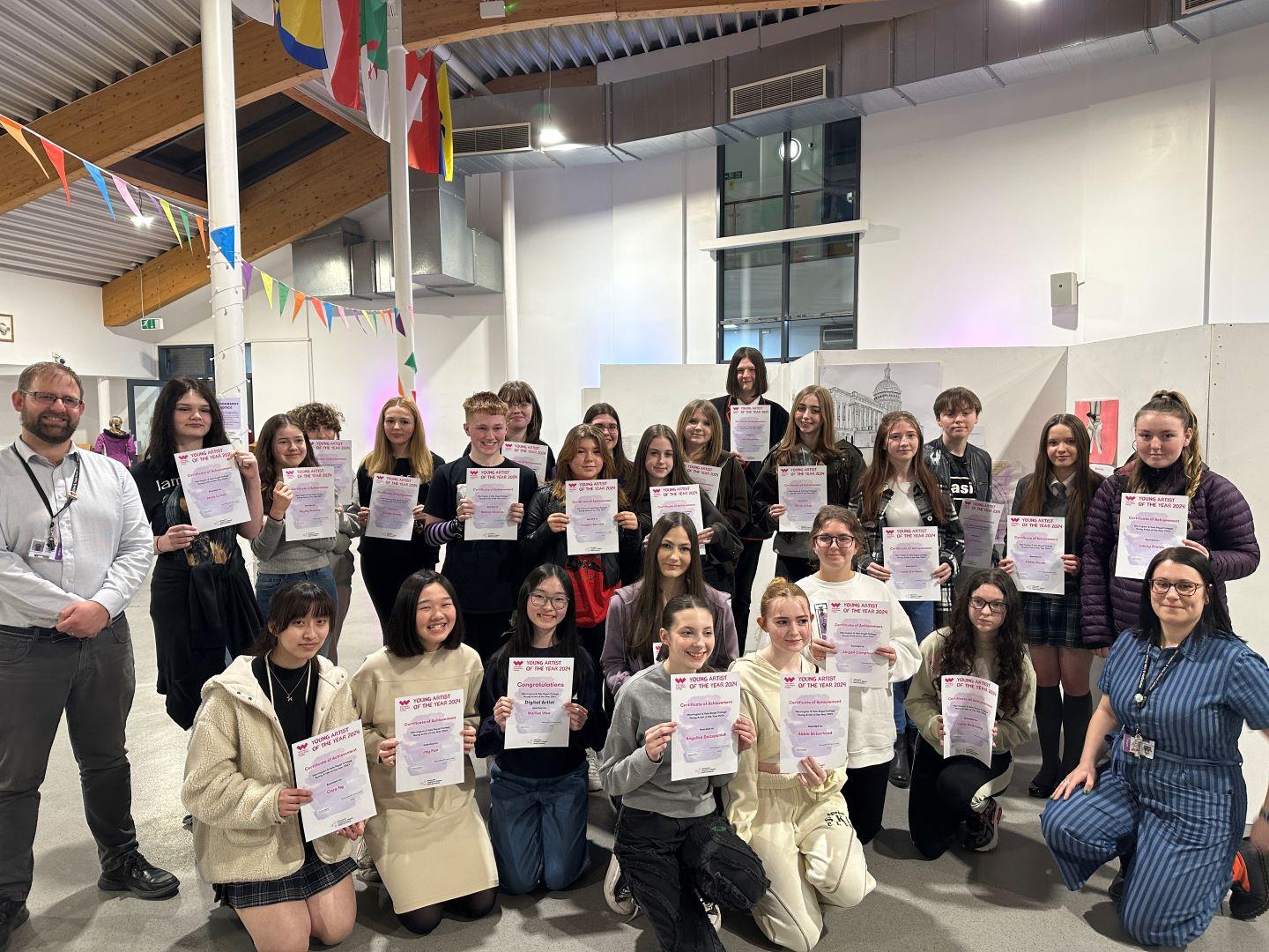 Young Artist of the Year 2024 competition entrants