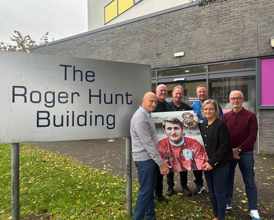 Roger Hunt Photo Donation News Thumbnail