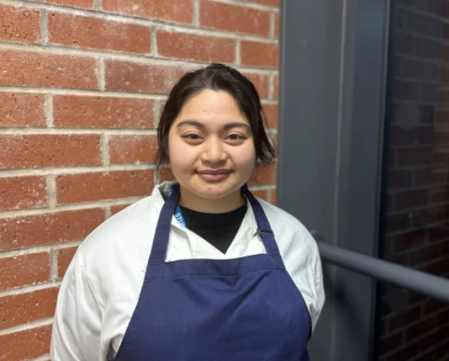 Adult Hospitality & Catering Student Jillian Sanchez