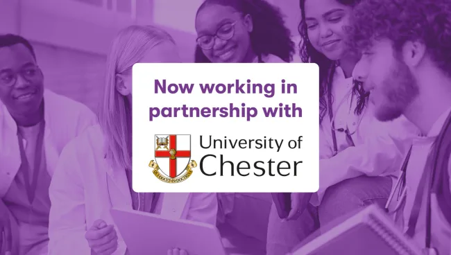 Now working in partnership with Univeristy of Chester