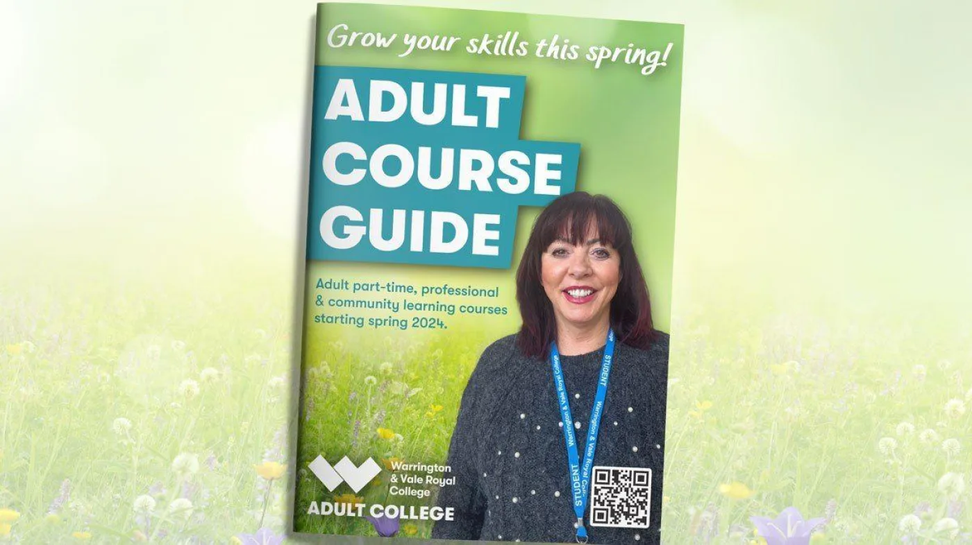 Adult Course Guide Full-time courses for adults | Warrington & Vale Royal College