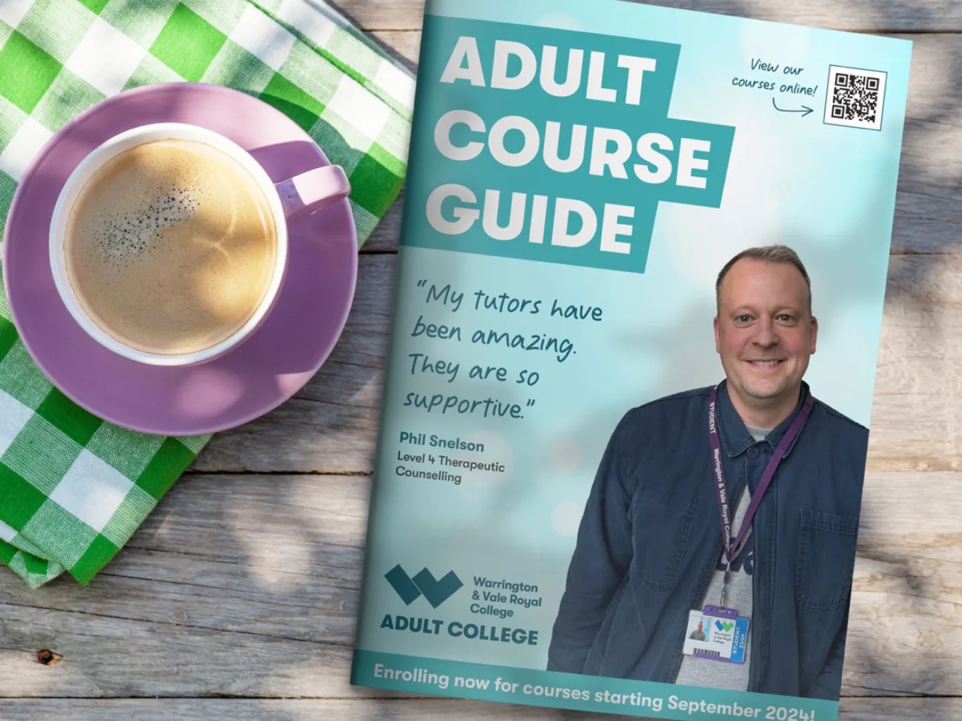 Full-time courses for adults | Warrington & Vale Royal College