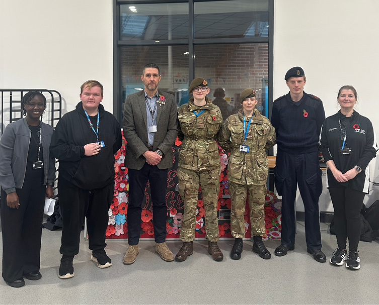 Speakers of the remembrance service