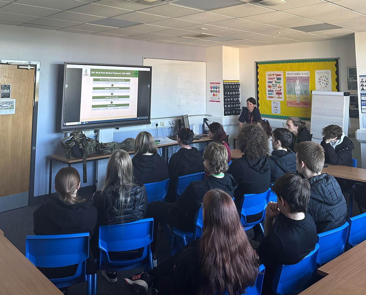 The army cadets careers week